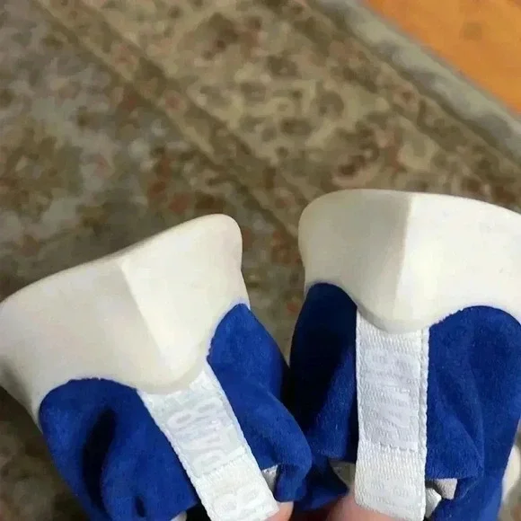 P448 Bella Blue Suede Flat ballet EU 38 US 7.5 - Picture 6 of 9